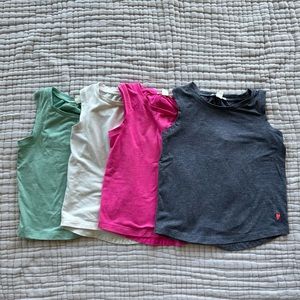 Crewcuts Active Tanks Bundle (4) size 2-3